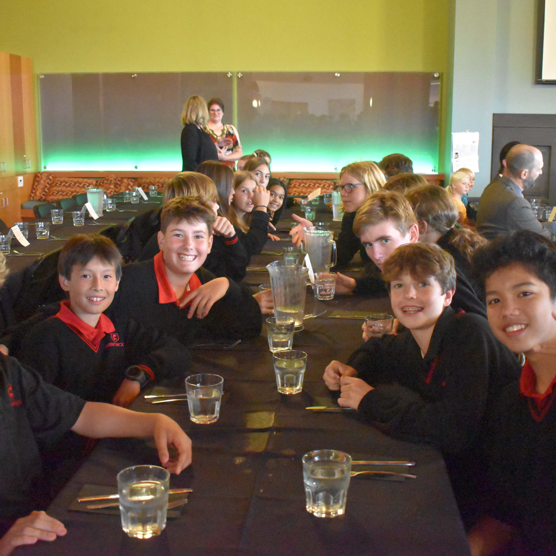 Smiling at Sustainable Supper