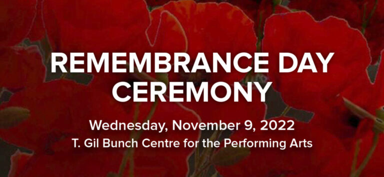 Remembrance Day Ceremony 2022