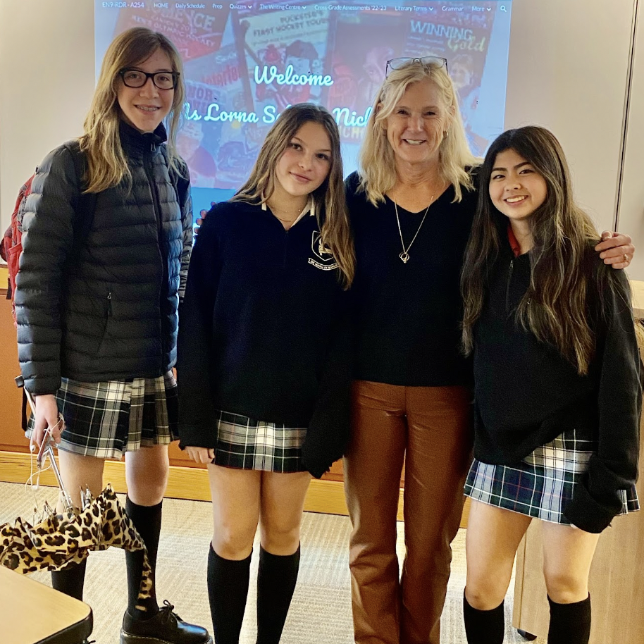 Lorna Schultz Nicholson: A Visit by the Author-Athlete