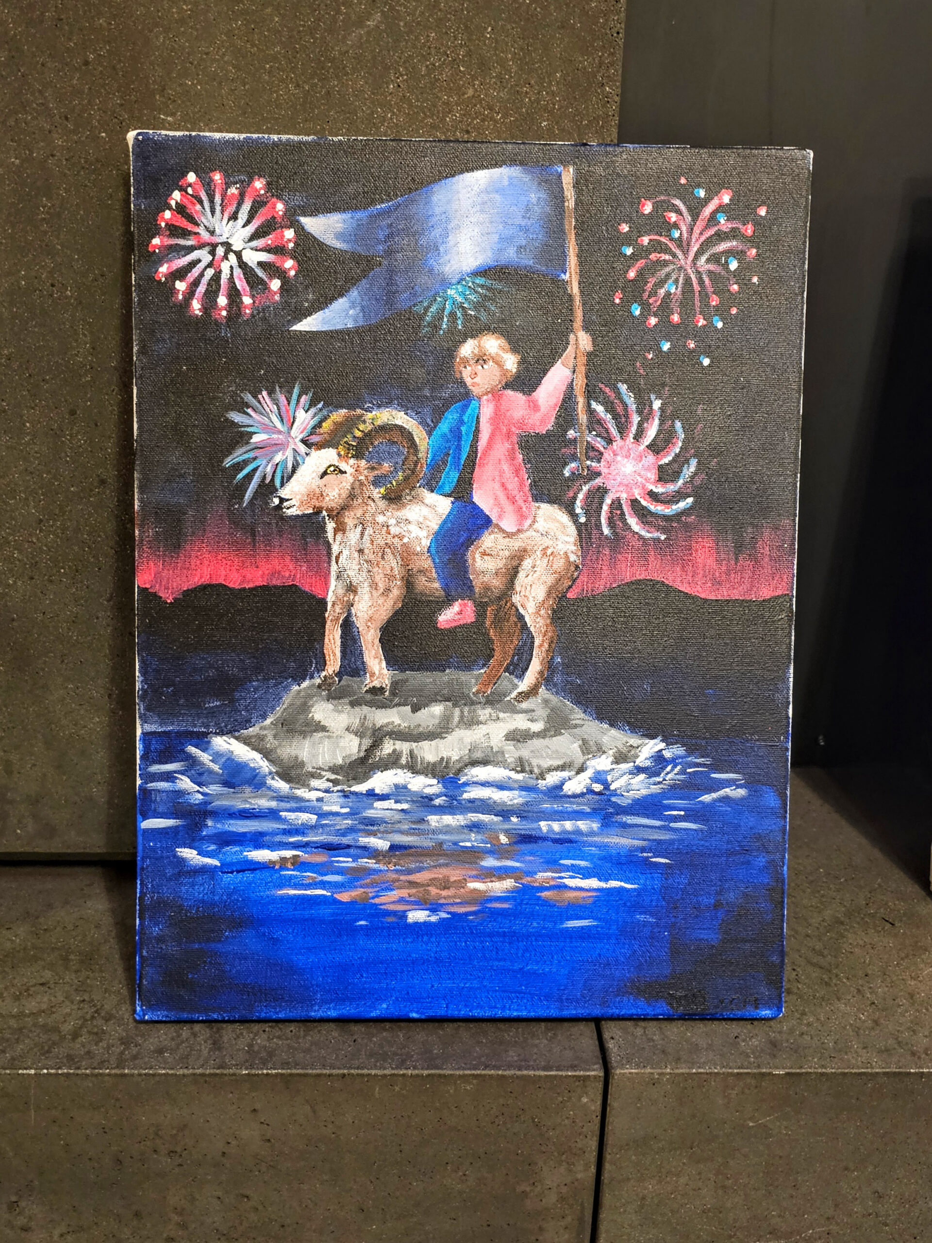 Interhouse Painting: A Rollercoaster Ride