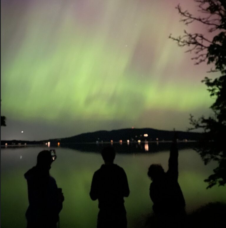 Aurora Borealis on Campus