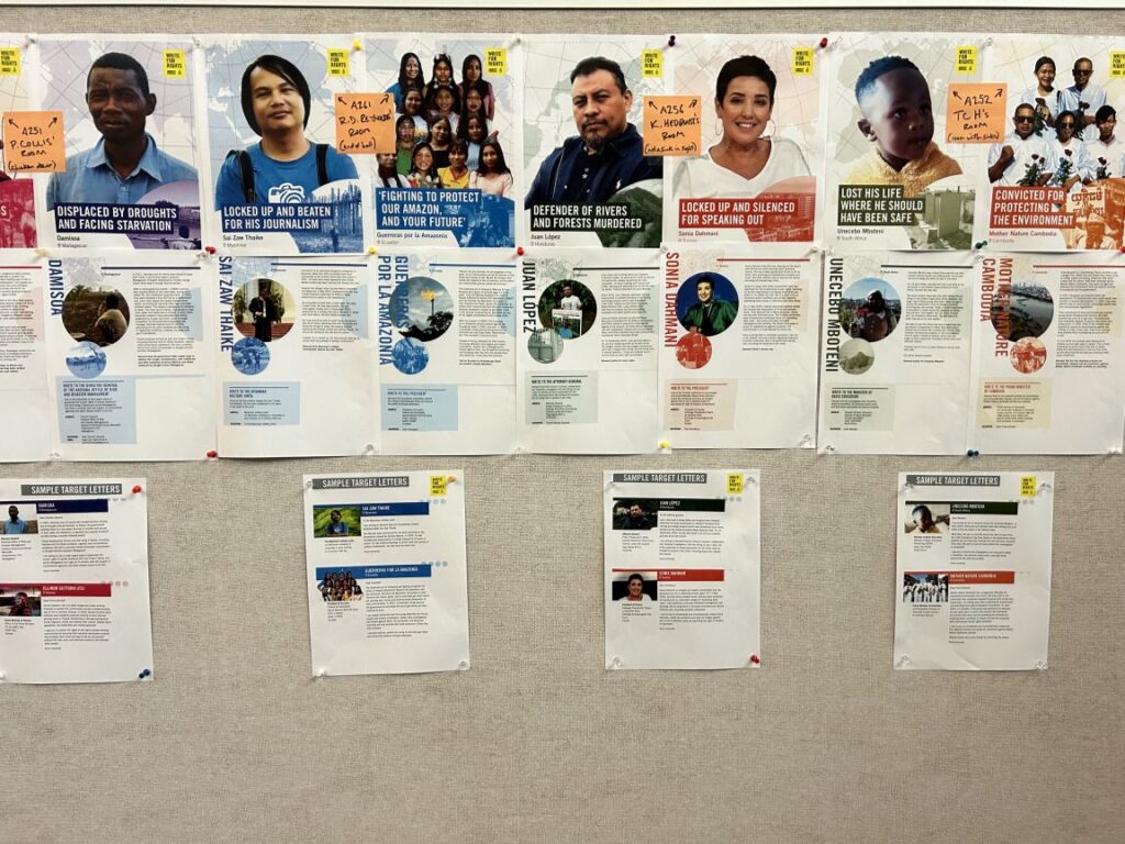 Voices on Paper: English Students Write for Rights