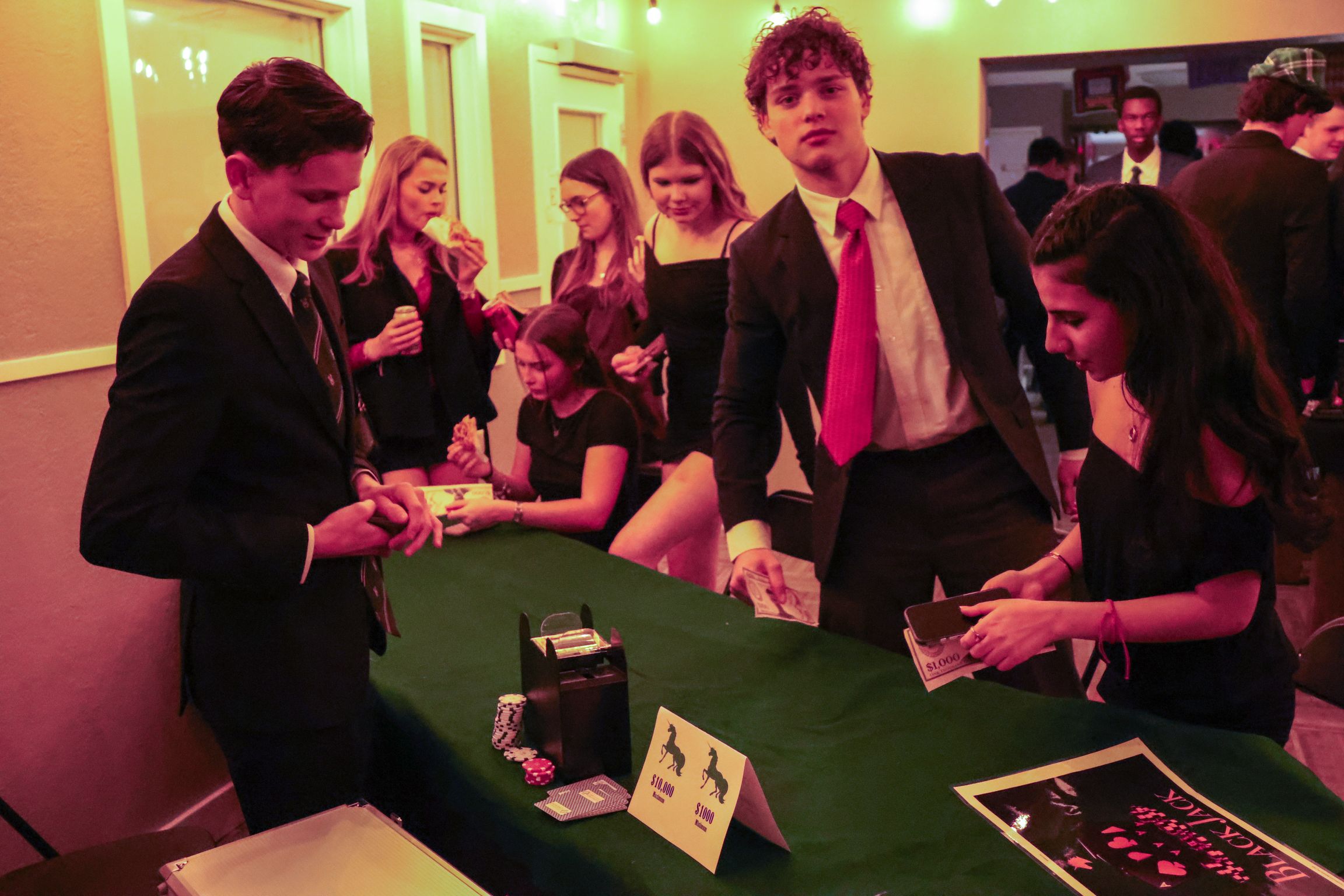 Ellis Goes All In: Casino Night Brings the House to Life