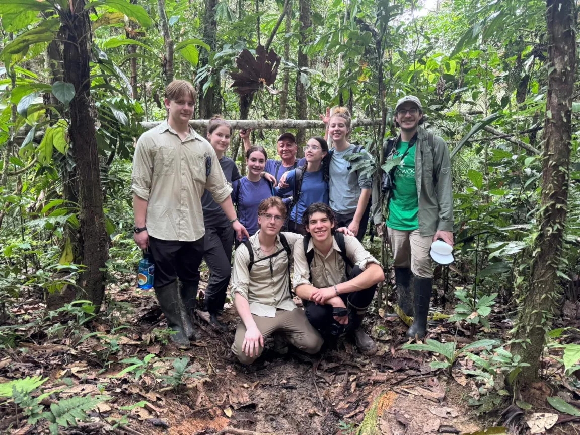 A photo from a Brentwood student trip