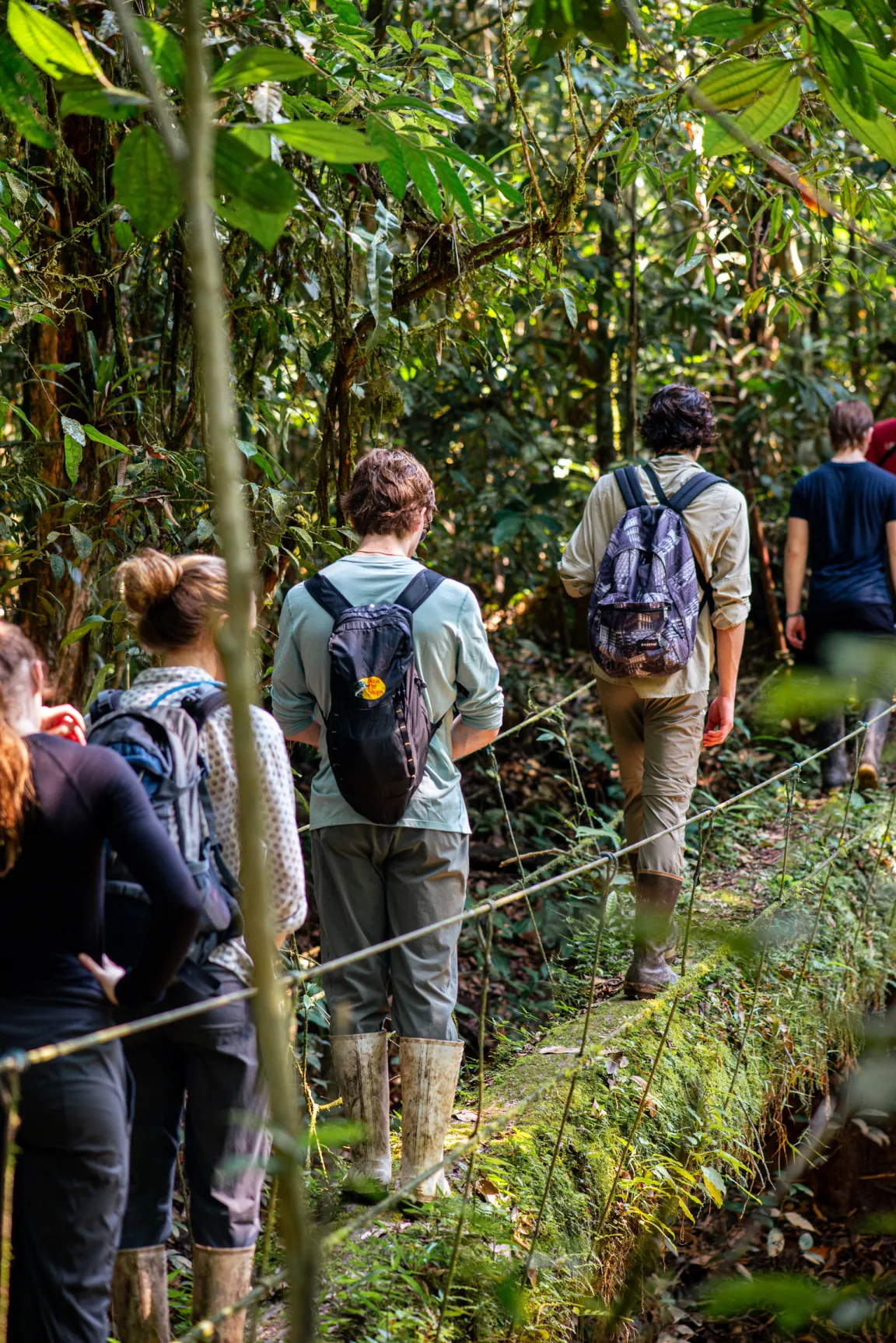A photo from a Brentwood student trip