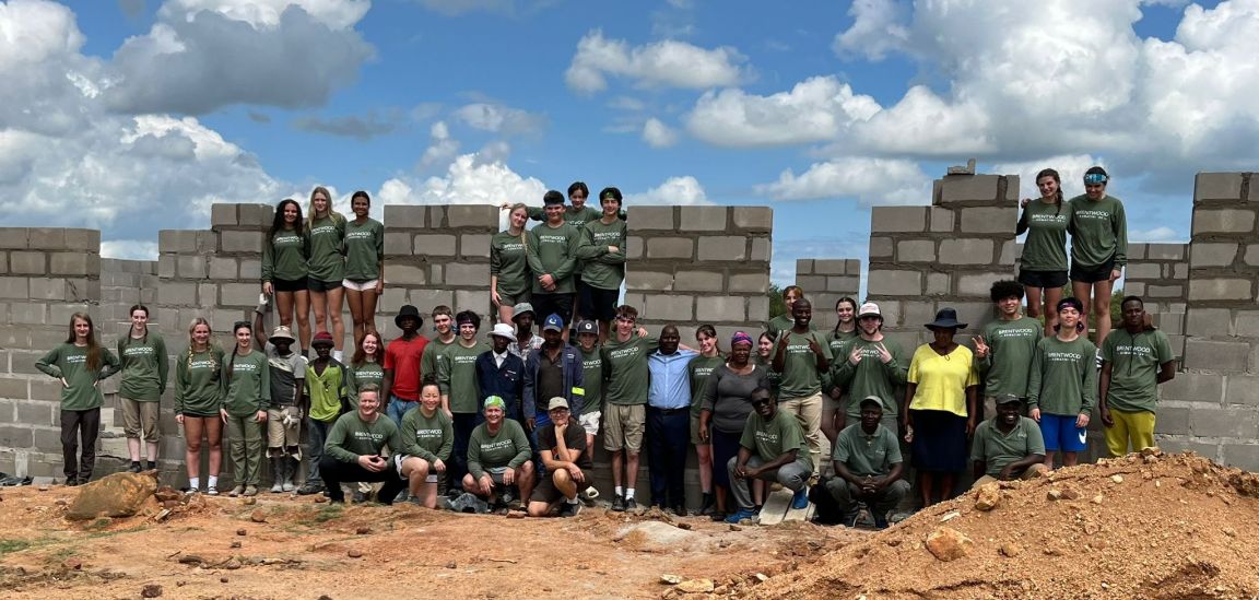 A photo from a Brentwood student trip