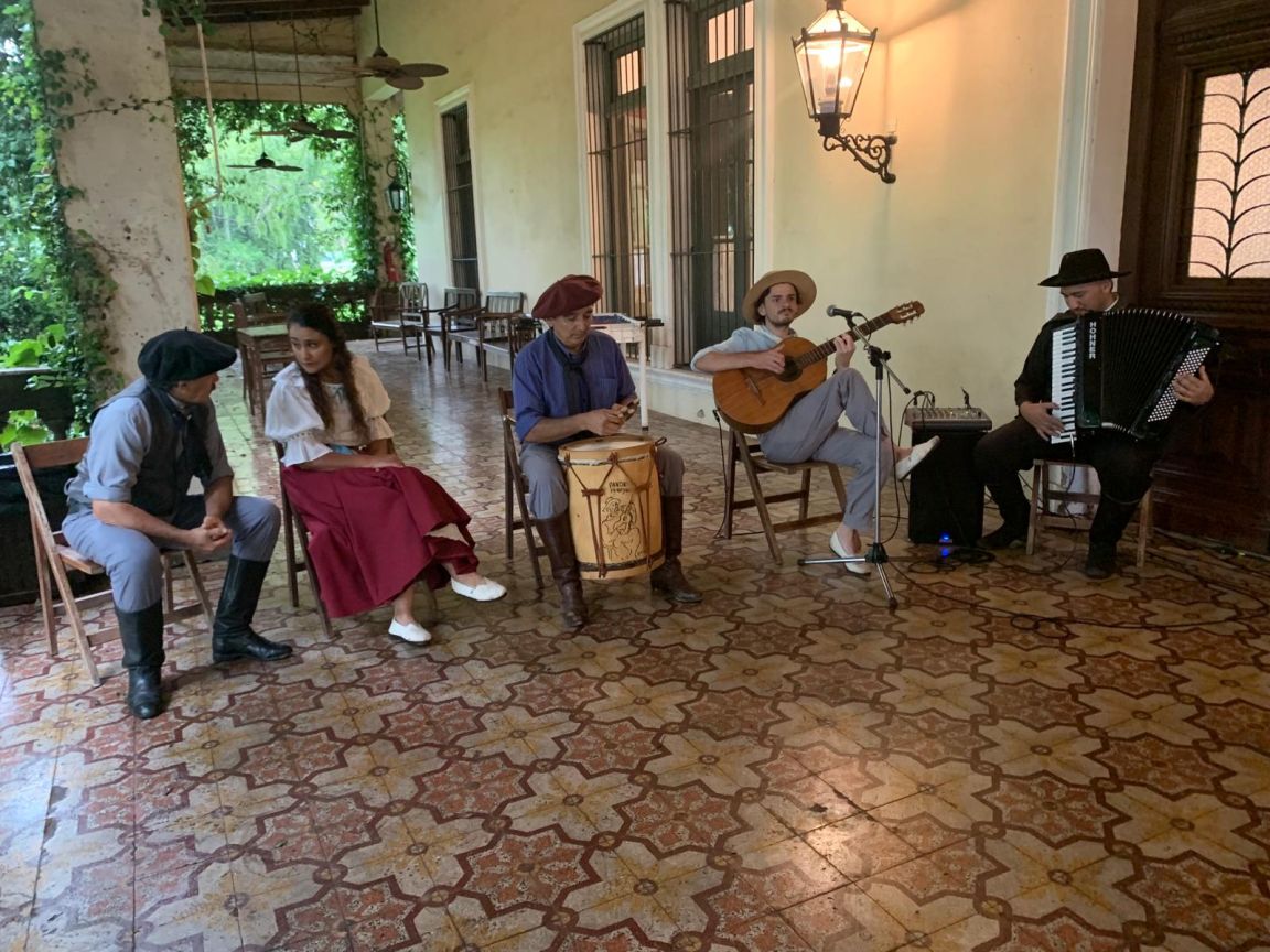 A photo from a Brentwood student trip