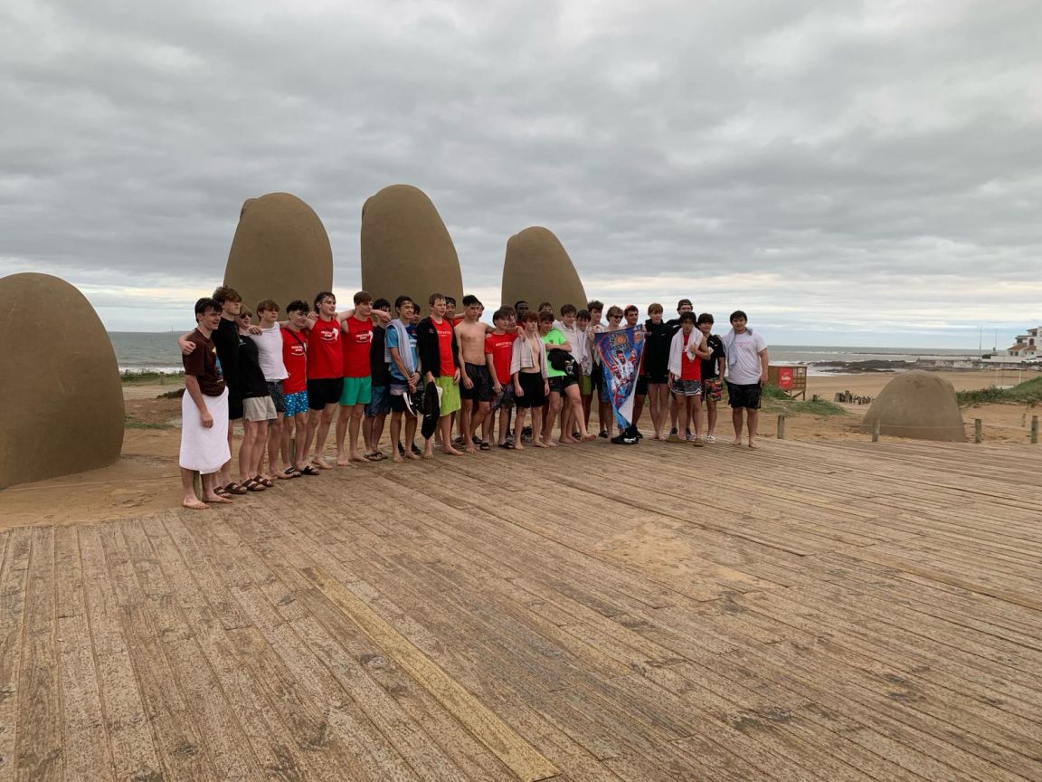 A photo from a Brentwood student trip