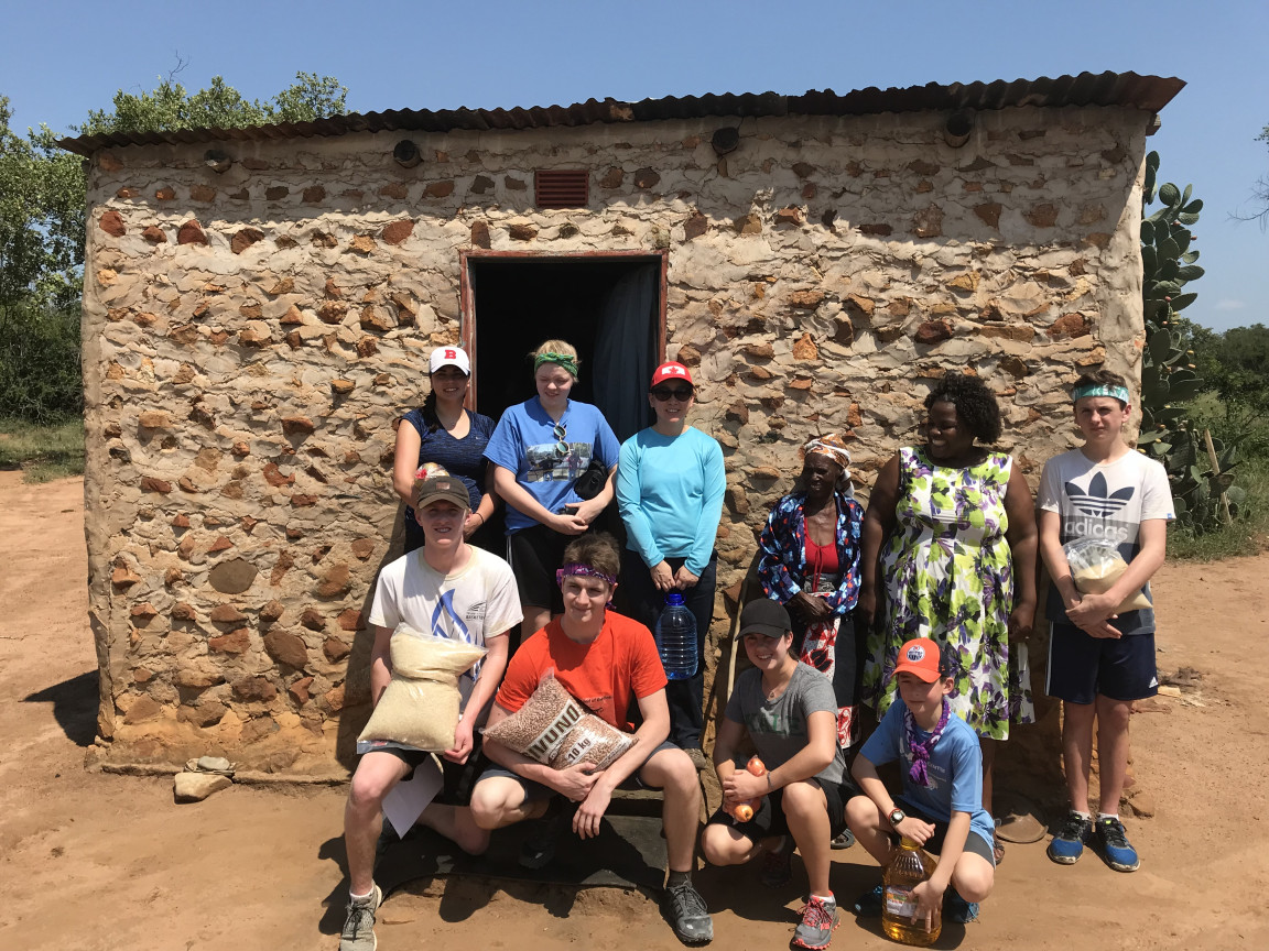 A photo from Brentwood's eSwatini student trip