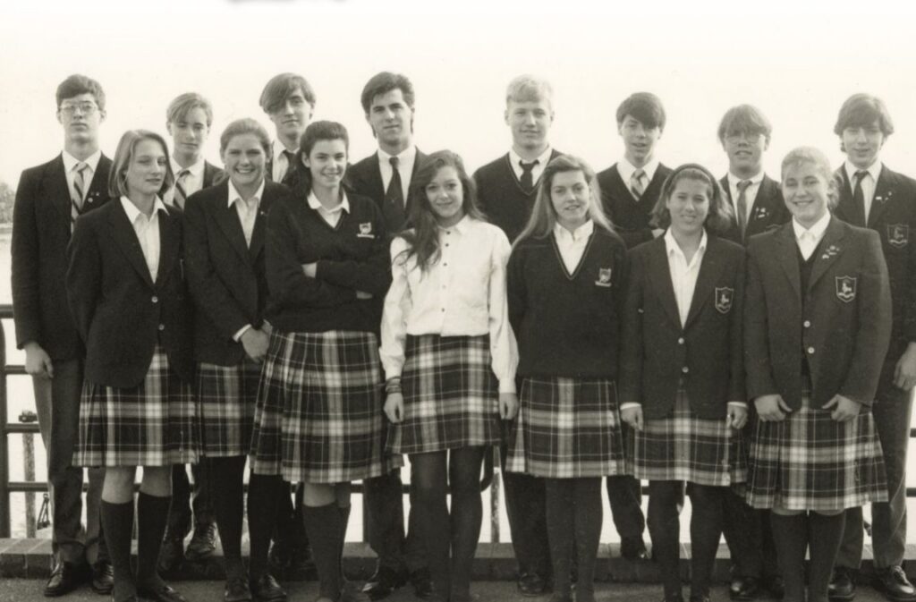 A historical photo from Brentwood College's archive