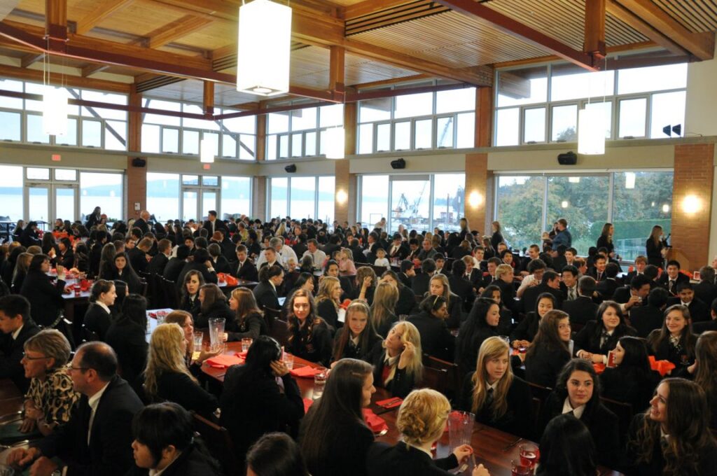 A historical photo from Brentwood College's archive