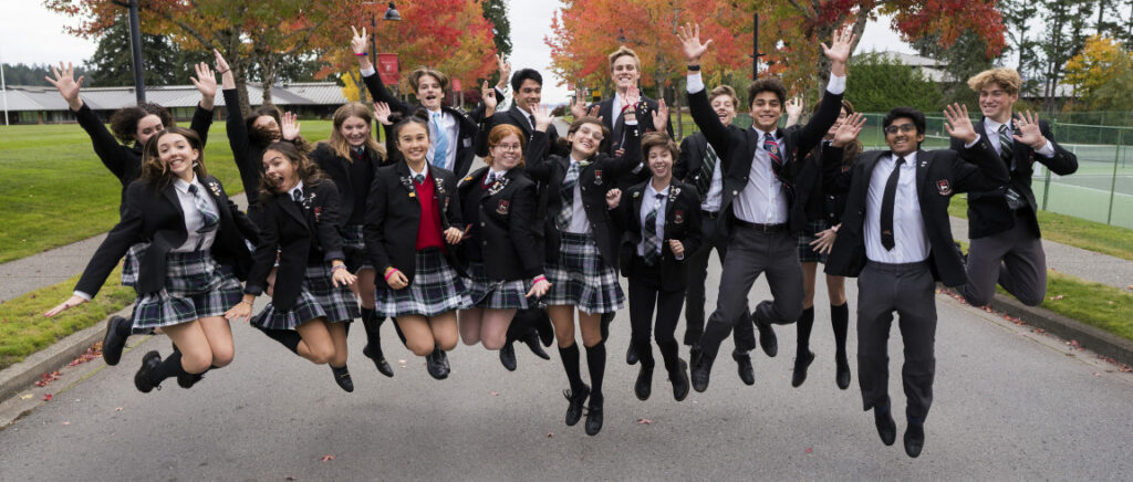 A historical photo from Brentwood College's archive