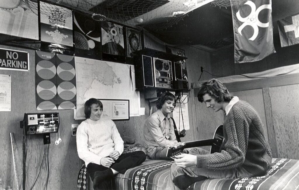 A historical photo from Brentwood College's archive