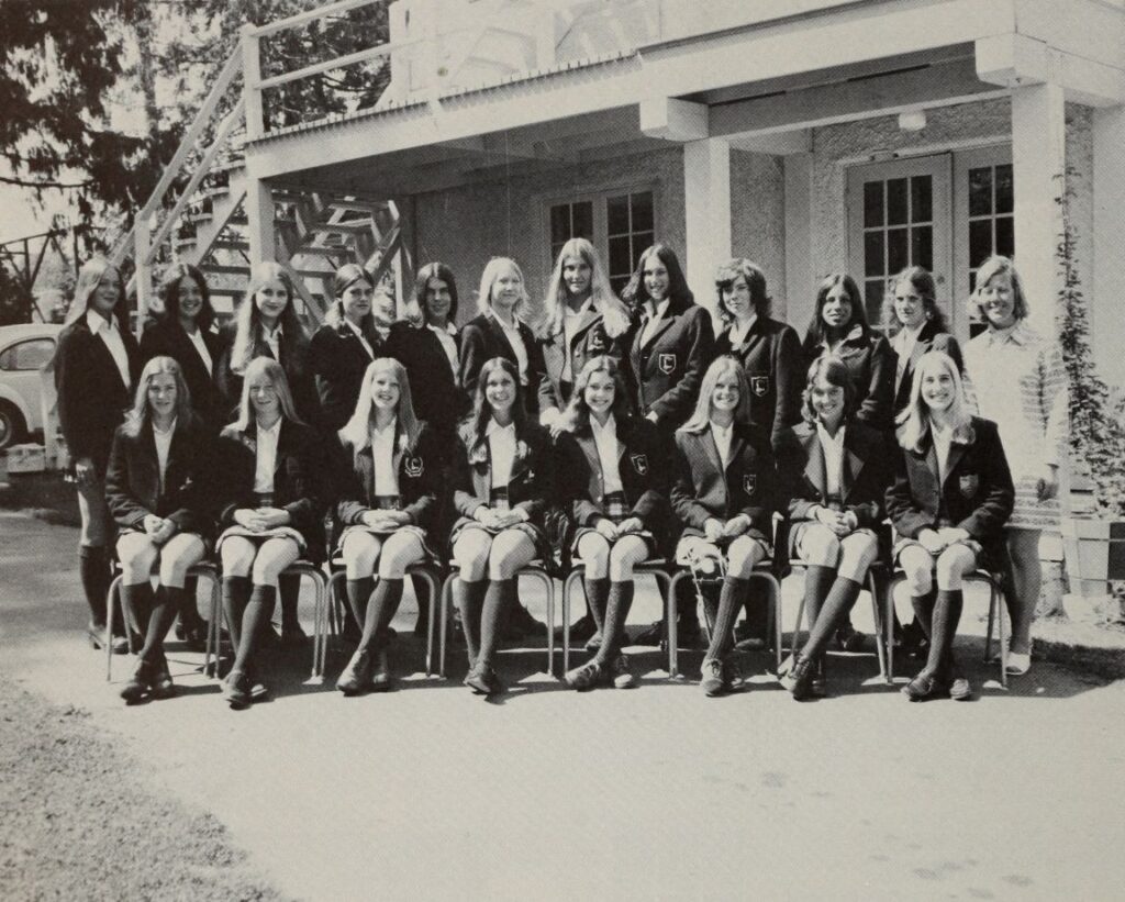 A historical photo from Brentwood College's archive