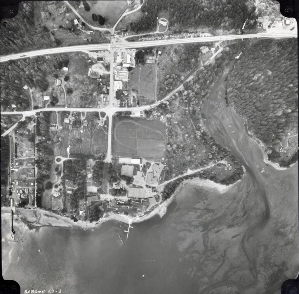 A historical photo from Brentwood College's archive