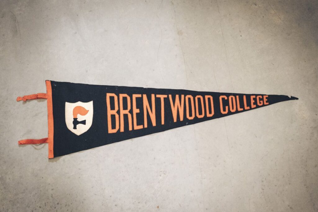 A historical photo from Brentwood College's archive