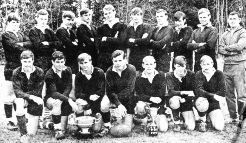 A historical photo from Brentwood College's archive