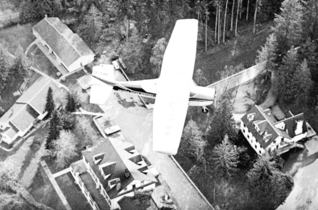 A historical photo from Brentwood College's archive