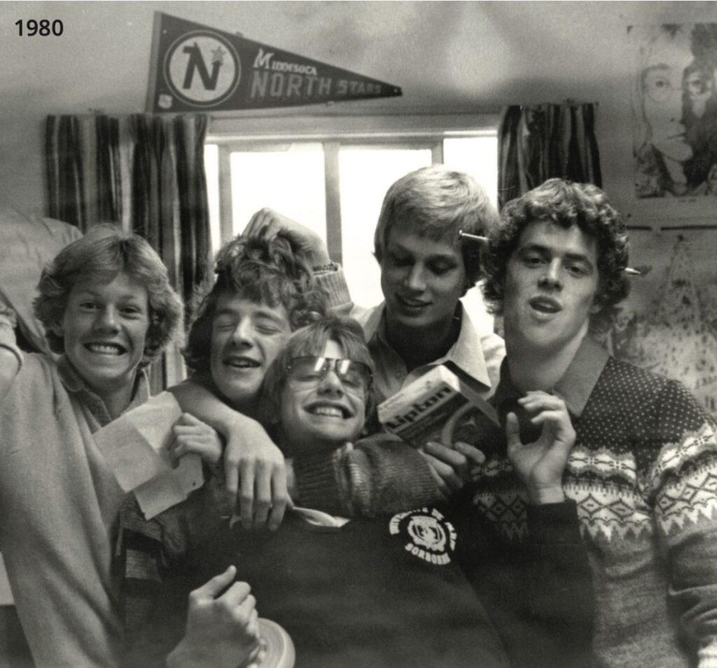 A historical photo from Brentwood College's archive