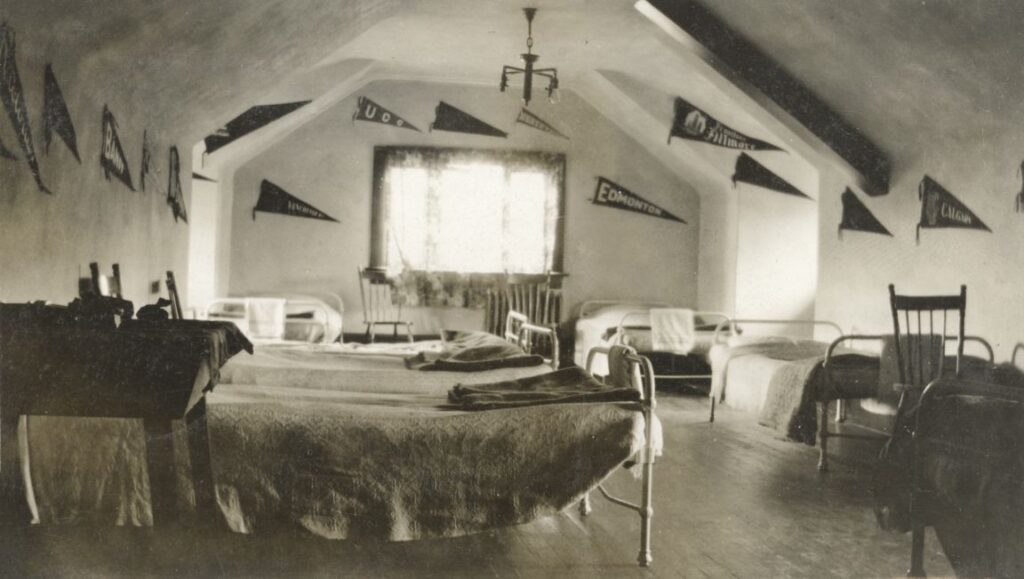 A historical photo from Brentwood College's archive