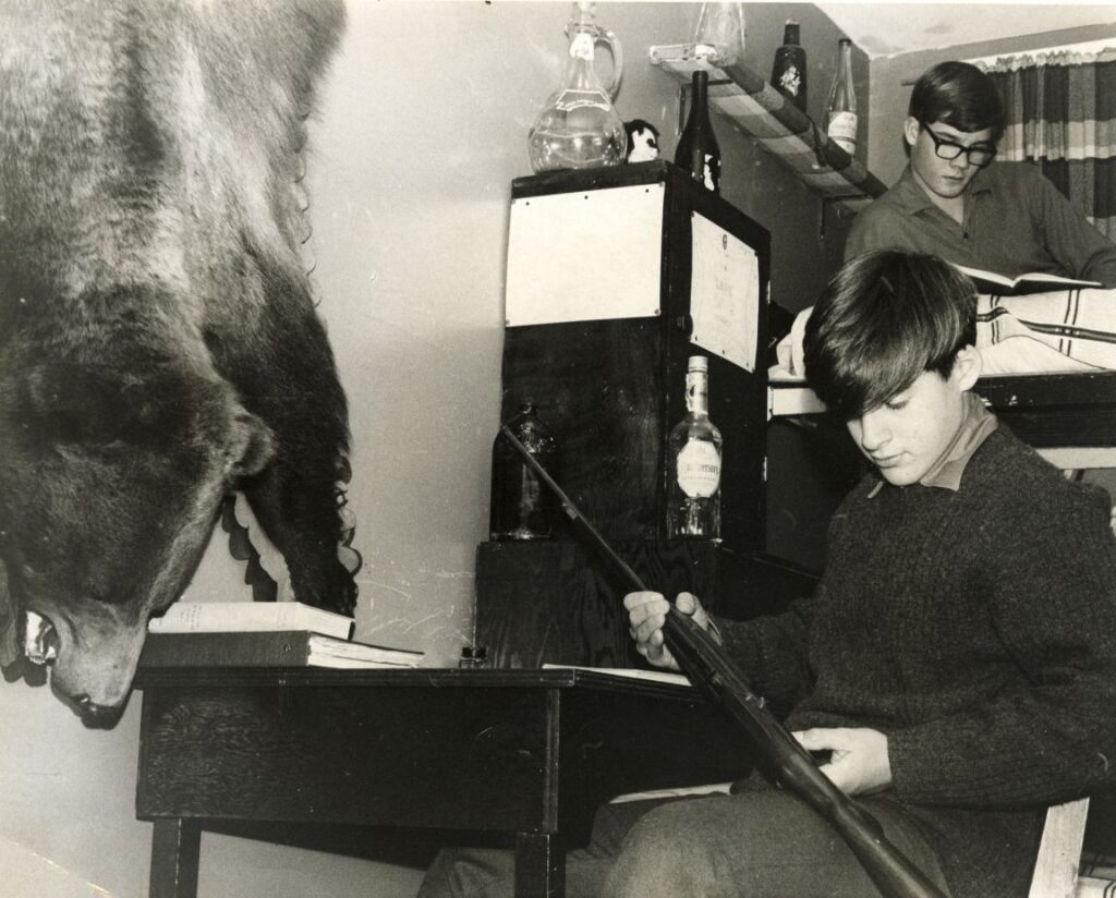 A historical photo from Brentwood College's archive