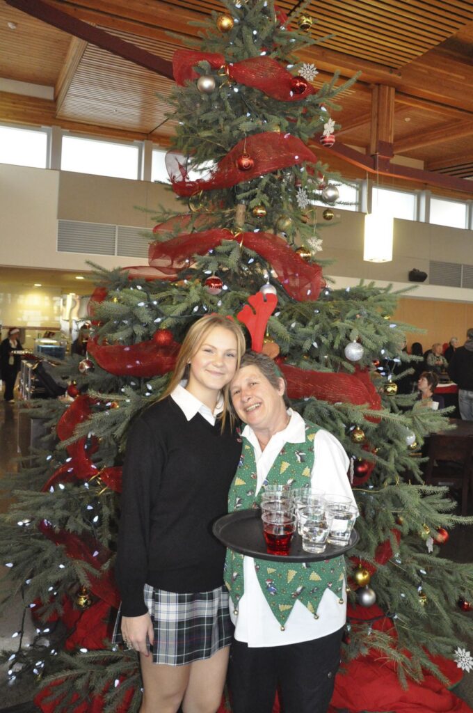 A historical photo from Brentwood College's archive