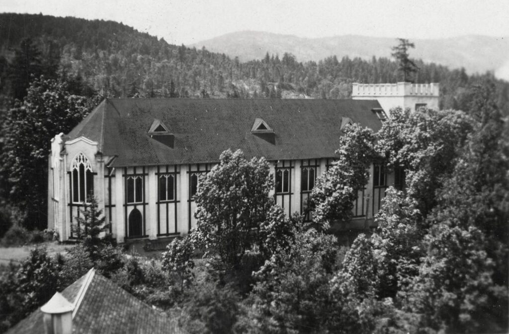 A historical photo from Brentwood College's archive