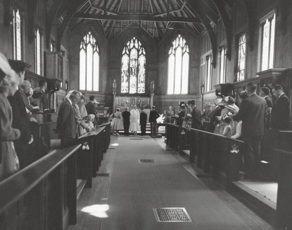 A historical photo from Brentwood College's archive