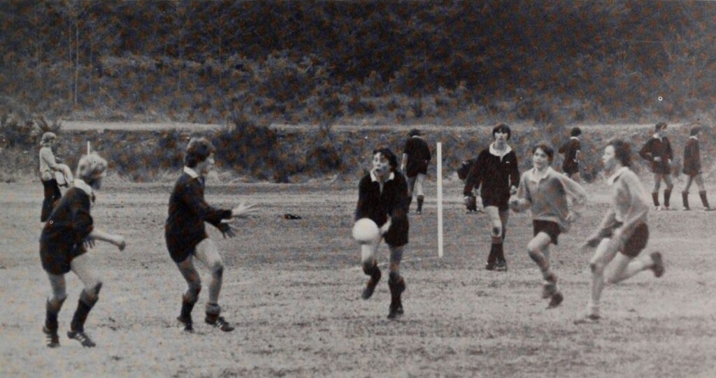 A historical photo from Brentwood College's archive