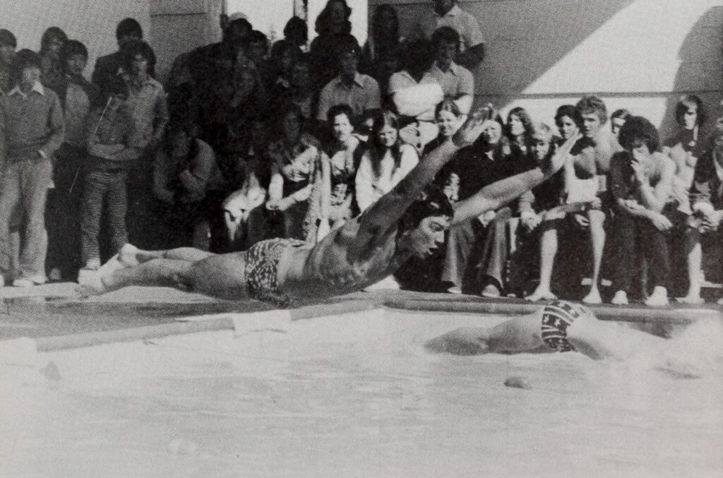 A historical photo from Brentwood College's archive