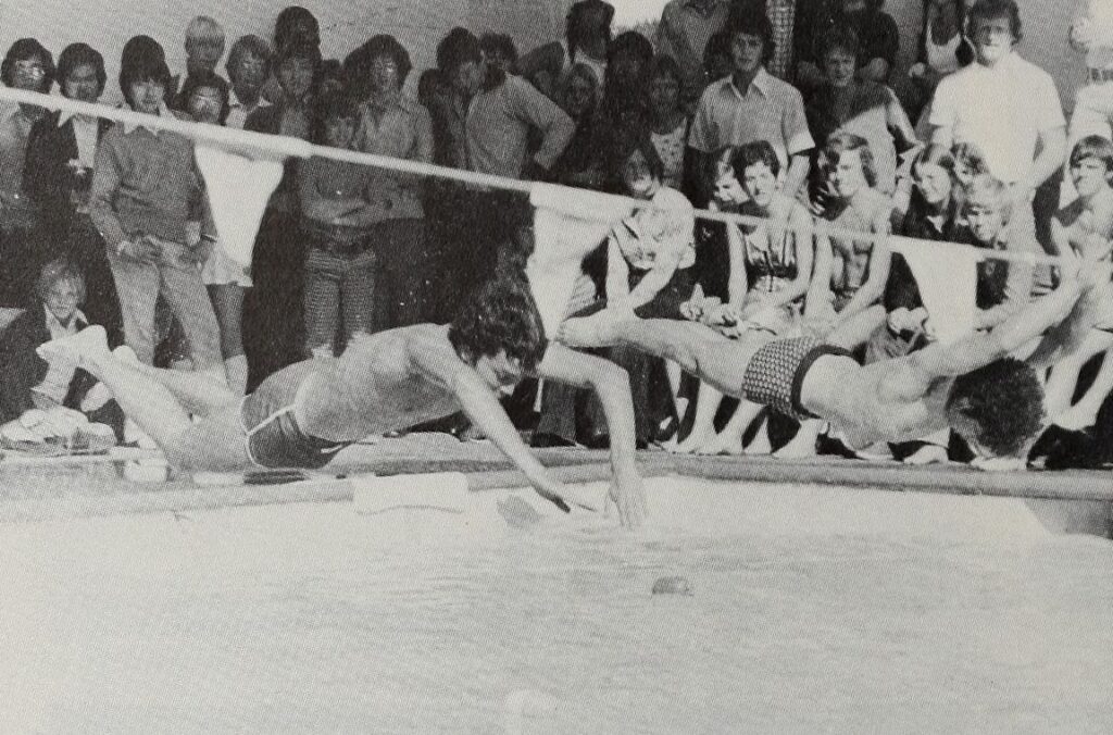A historical photo from Brentwood College's archive