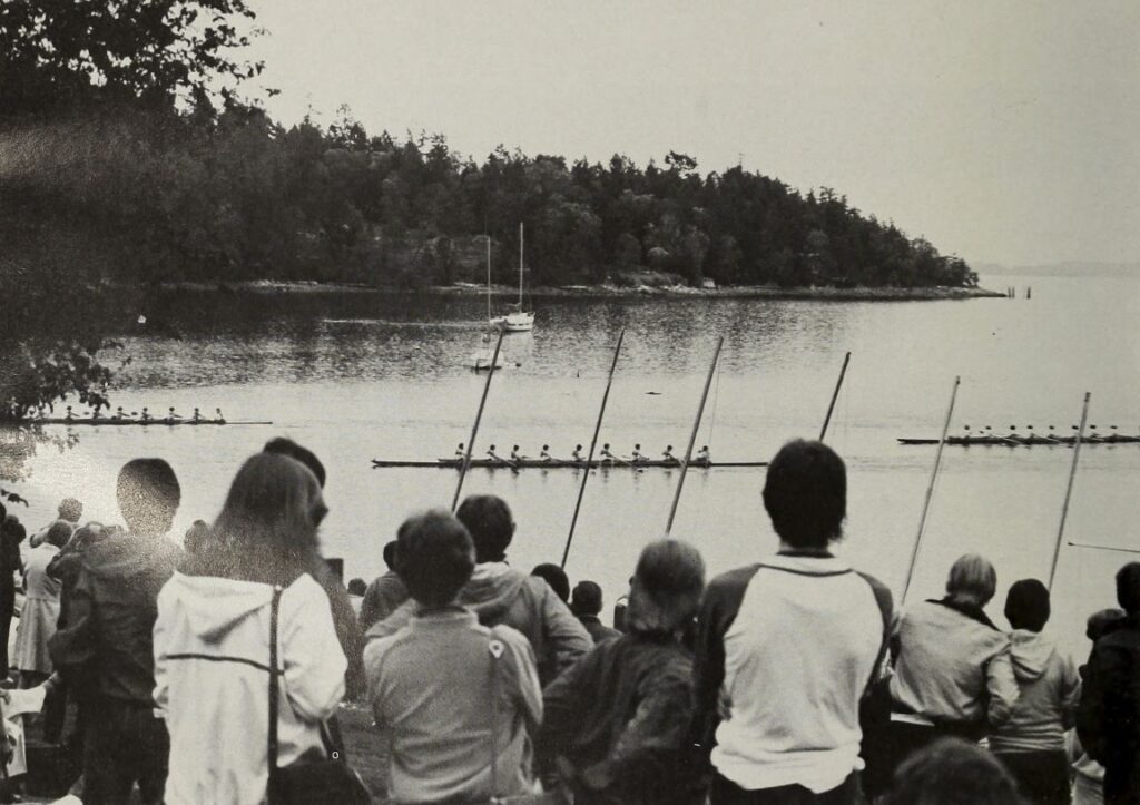 A historical photo from Brentwood College's archive