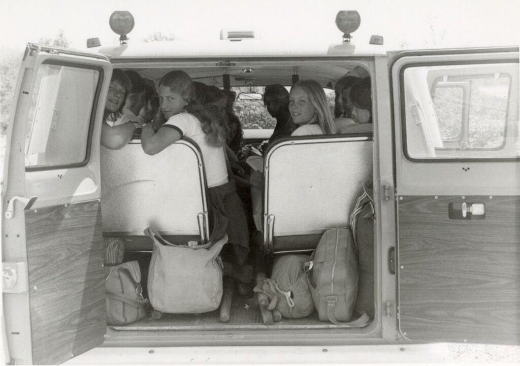A historical photo from Brentwood College's archive