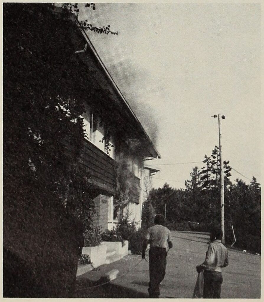 A historical photo from Brentwood College's archive
