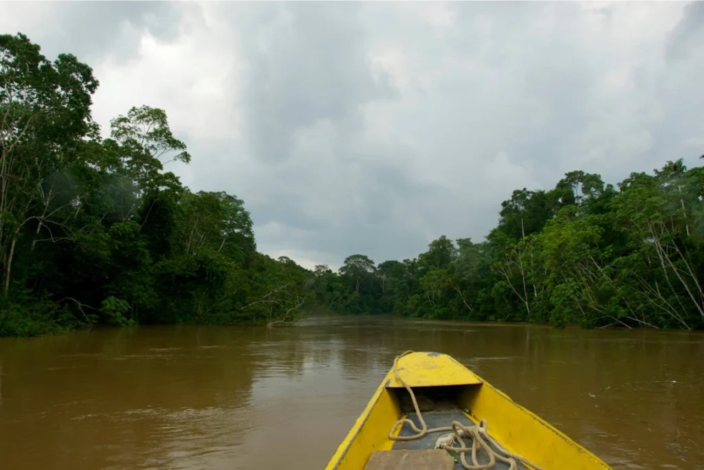 A photo from Brentwood's Amazon student trip