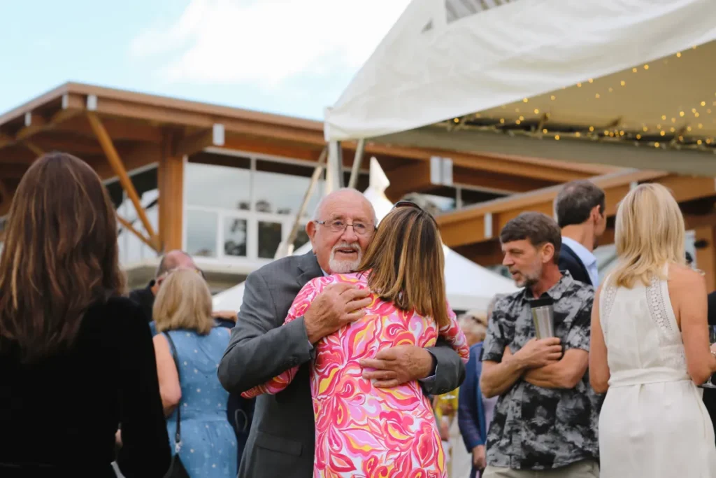 Guests at Brentwood College's 2024 Centenary alumni celebration