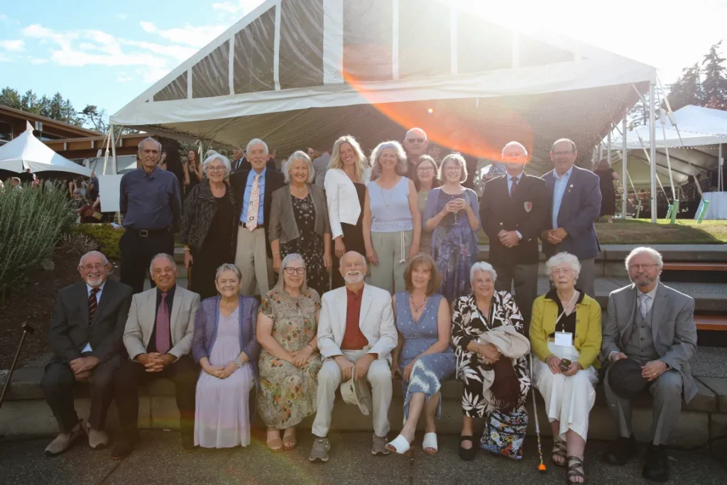 Guests at Brentwood College's 2024 Centenary alumni celebration