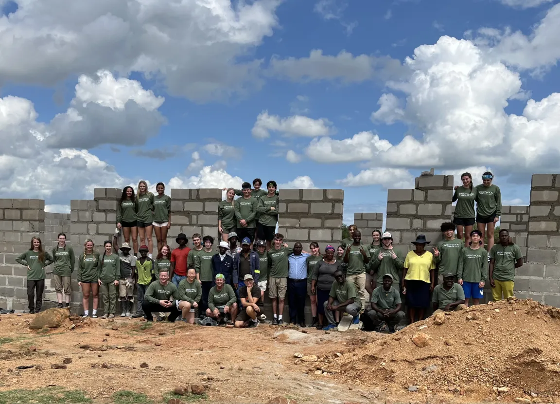 Amazing Private school major service trip to Africa