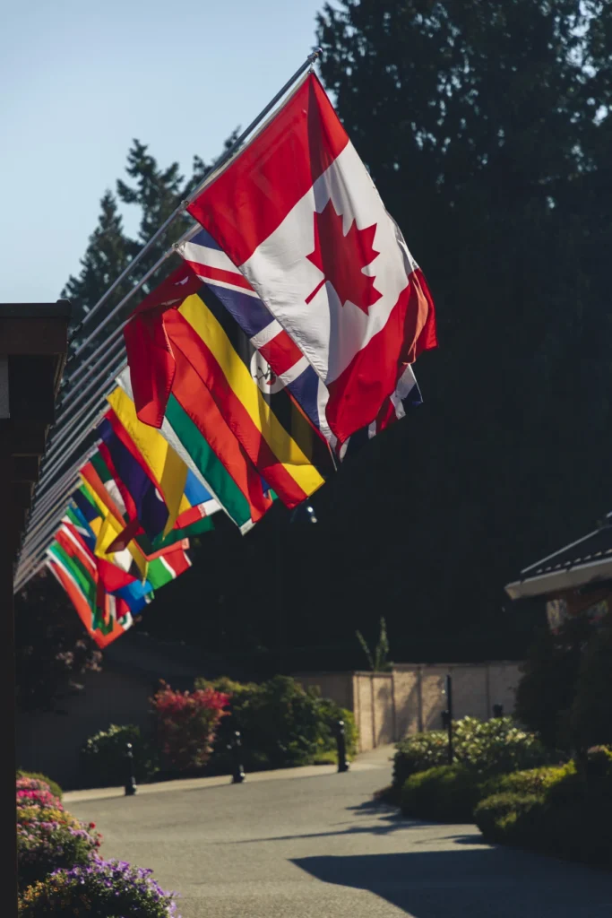 Boarding school flags from around the world