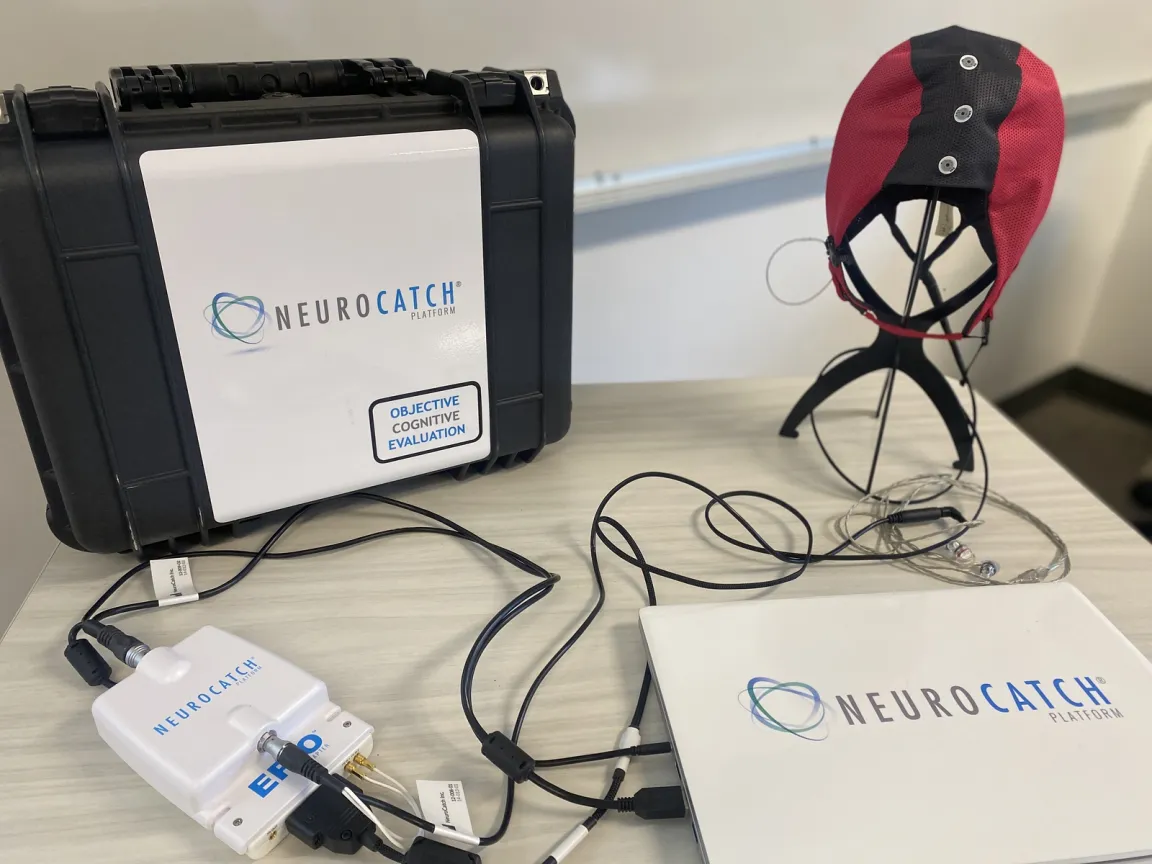 Brentwood College School's BRAIN club uses this brain-scanning equipment.