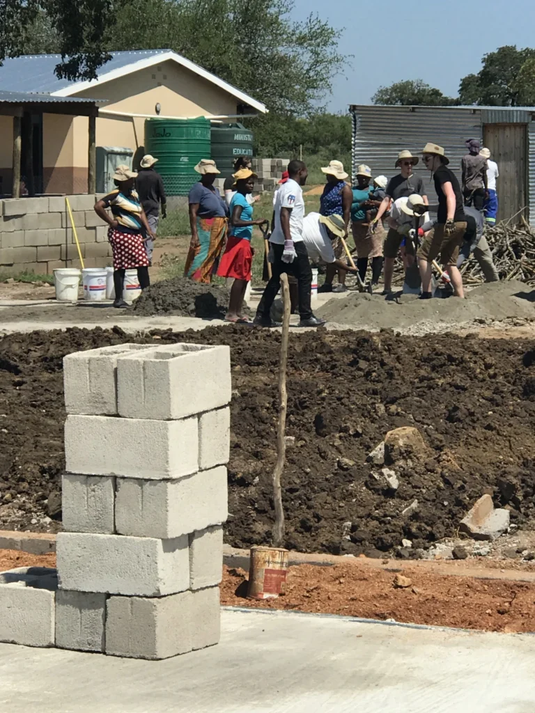 A photo from Brentwood's eSwatini student trip