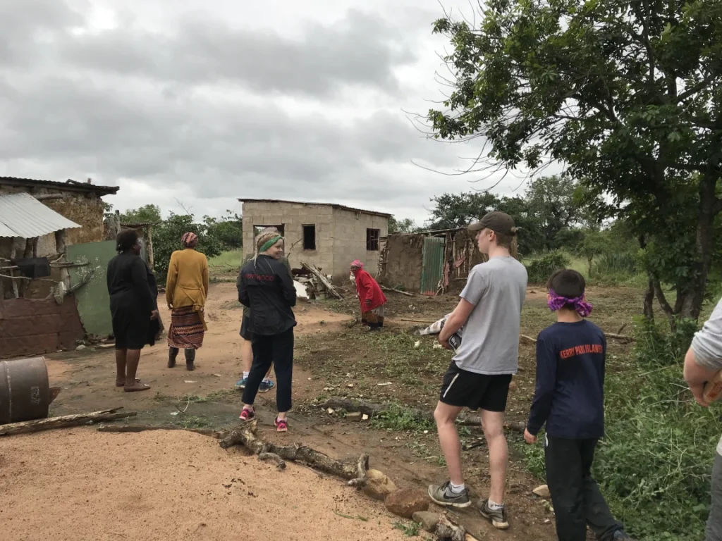 A photo from Brentwood's eSwatini student trip